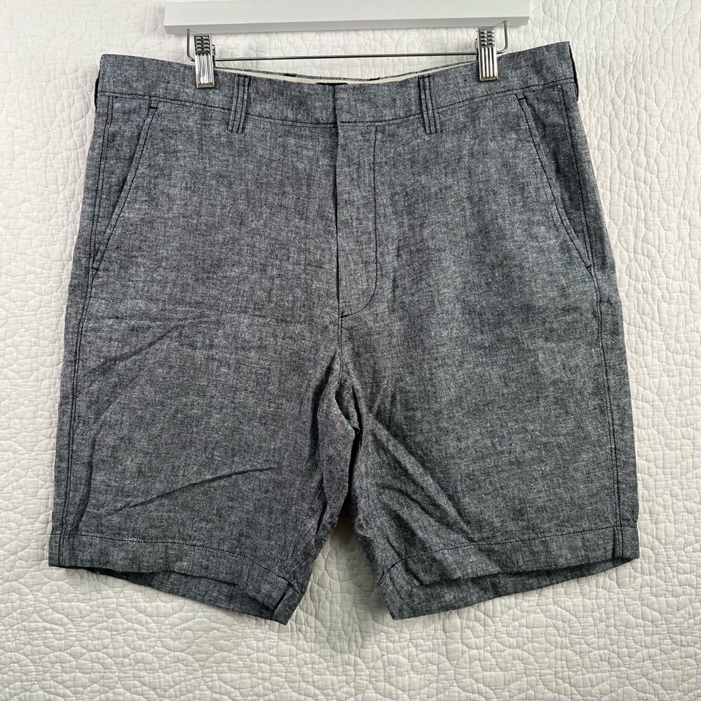 J Crew Factory Gramercy 9” Inseam Linen Cotton Men’s Shorts Size 35 NWT